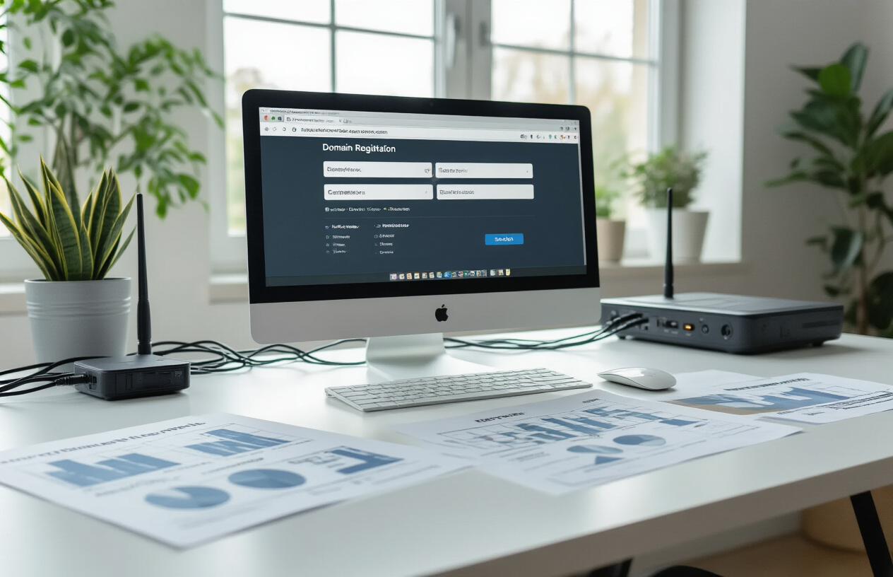 Website planning and domain strategy visual from the original blog PDF