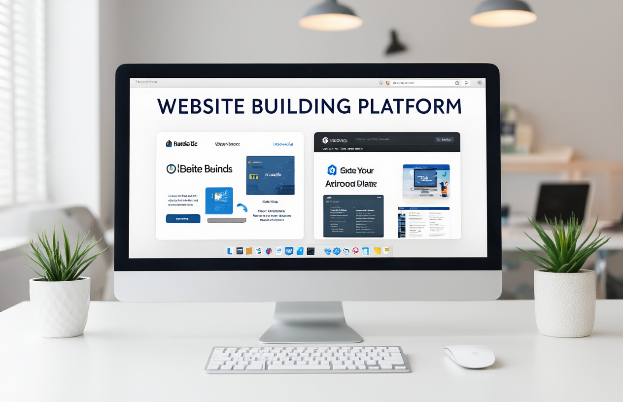 Website building platform visual from the original blog PDF